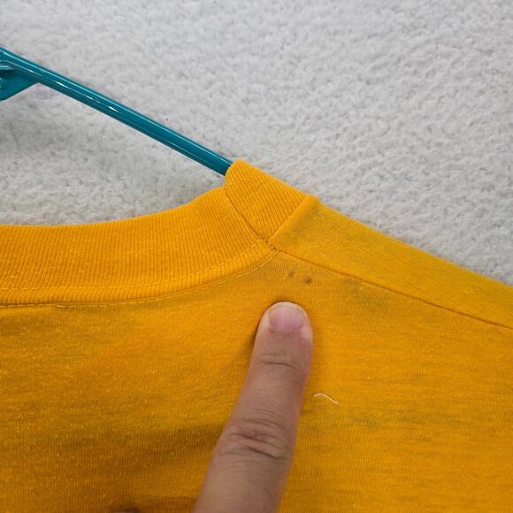 Vintage Marines Drill Instructor School Student T-Shirt Mens L Single Stitch 80s - Picture 8 of 12